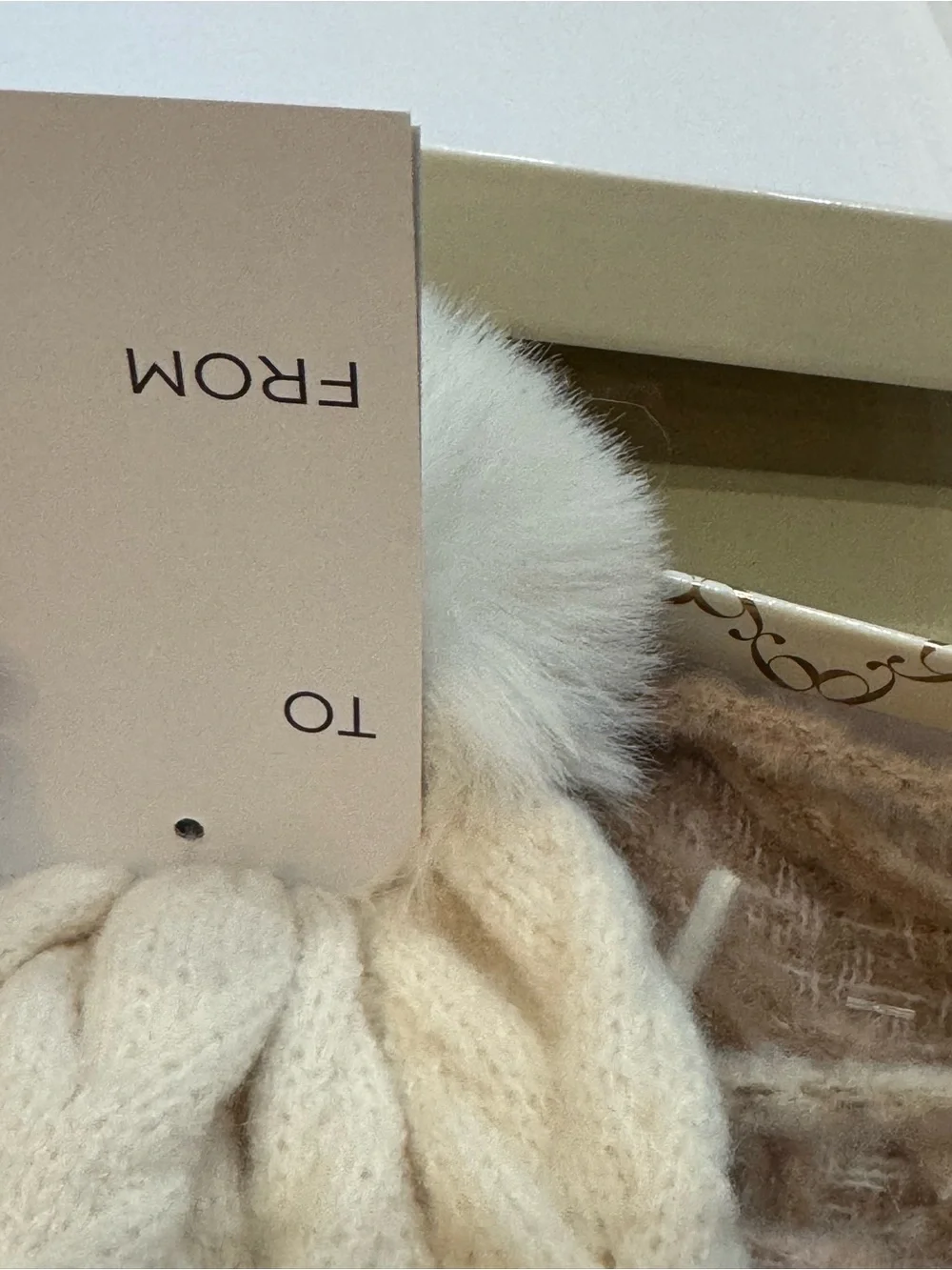 Nine West Scarf and Beanie Set
